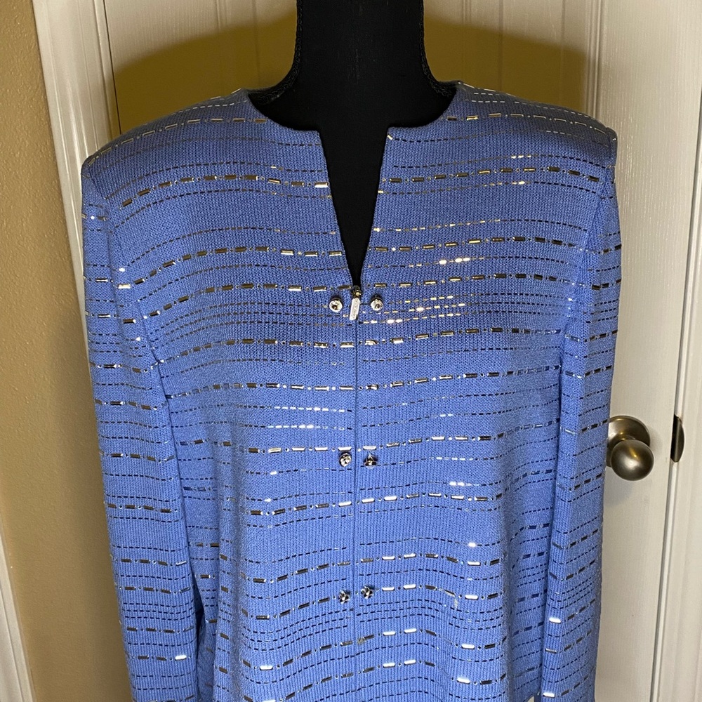 St. John Evening jacket in blue size 12